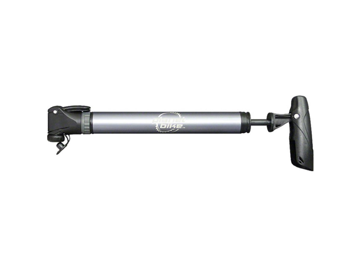 Planet Bike Ozone Aluminum Mini Pump Gray - Black