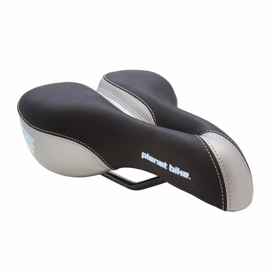 Planet bike A.R.S. Classic Anatomic Saddle - Black-Silver Black - Silver