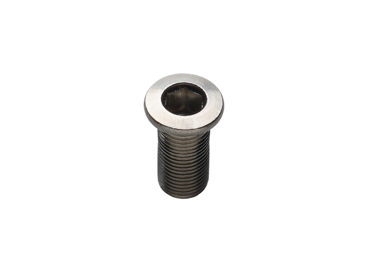Problem Solvers Inner Chainring Bolt - 16mm X 5 Silver Set Of 5 16mm - Inner