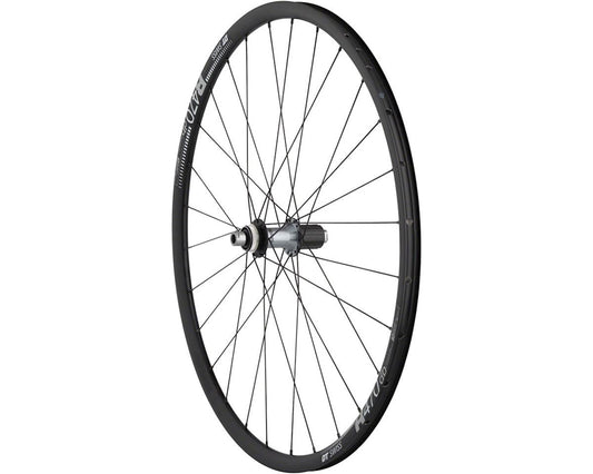 Quality Wheels DT R470db Ultegra 700c Road Wheel - Rear Black 12x142mm - HG11 - Center-Lock