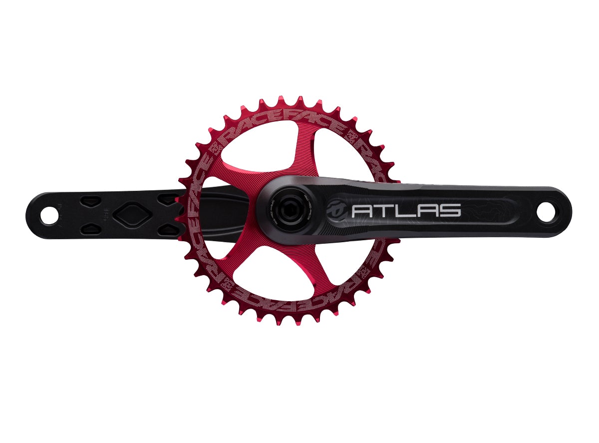 Race Face Atlas Crank Arms - Black Black 165mm