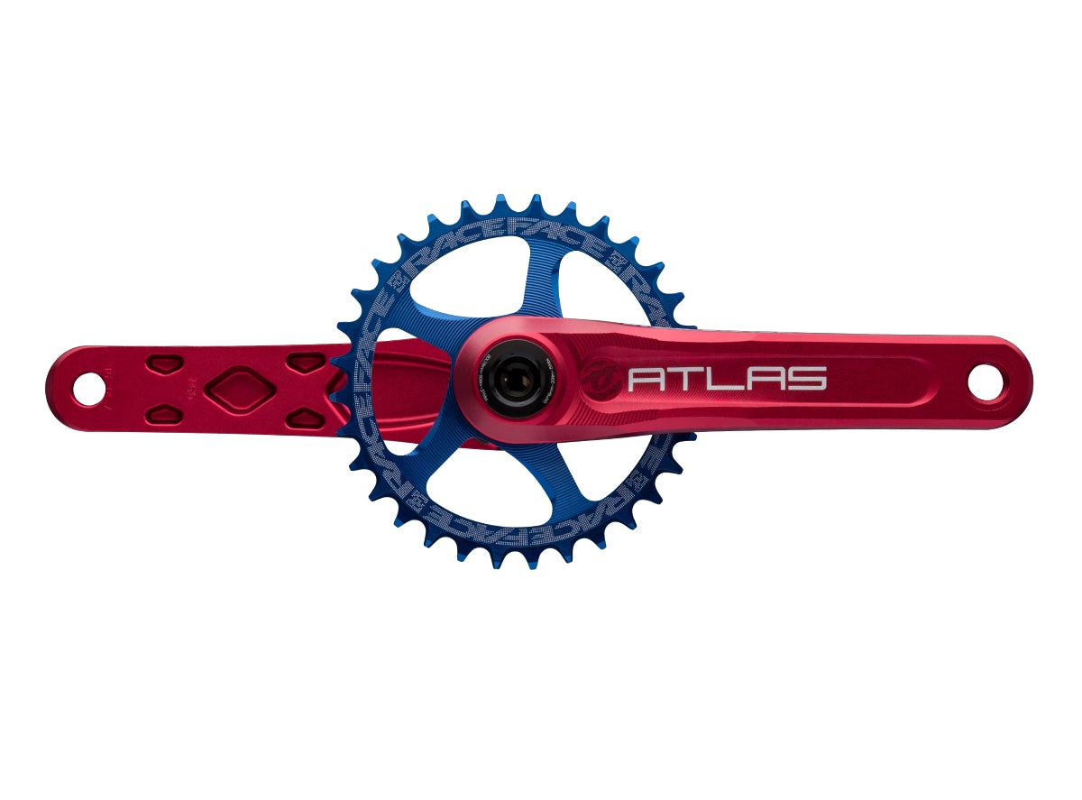 Race Face Atlas Crank Arms - Red Red 165mm