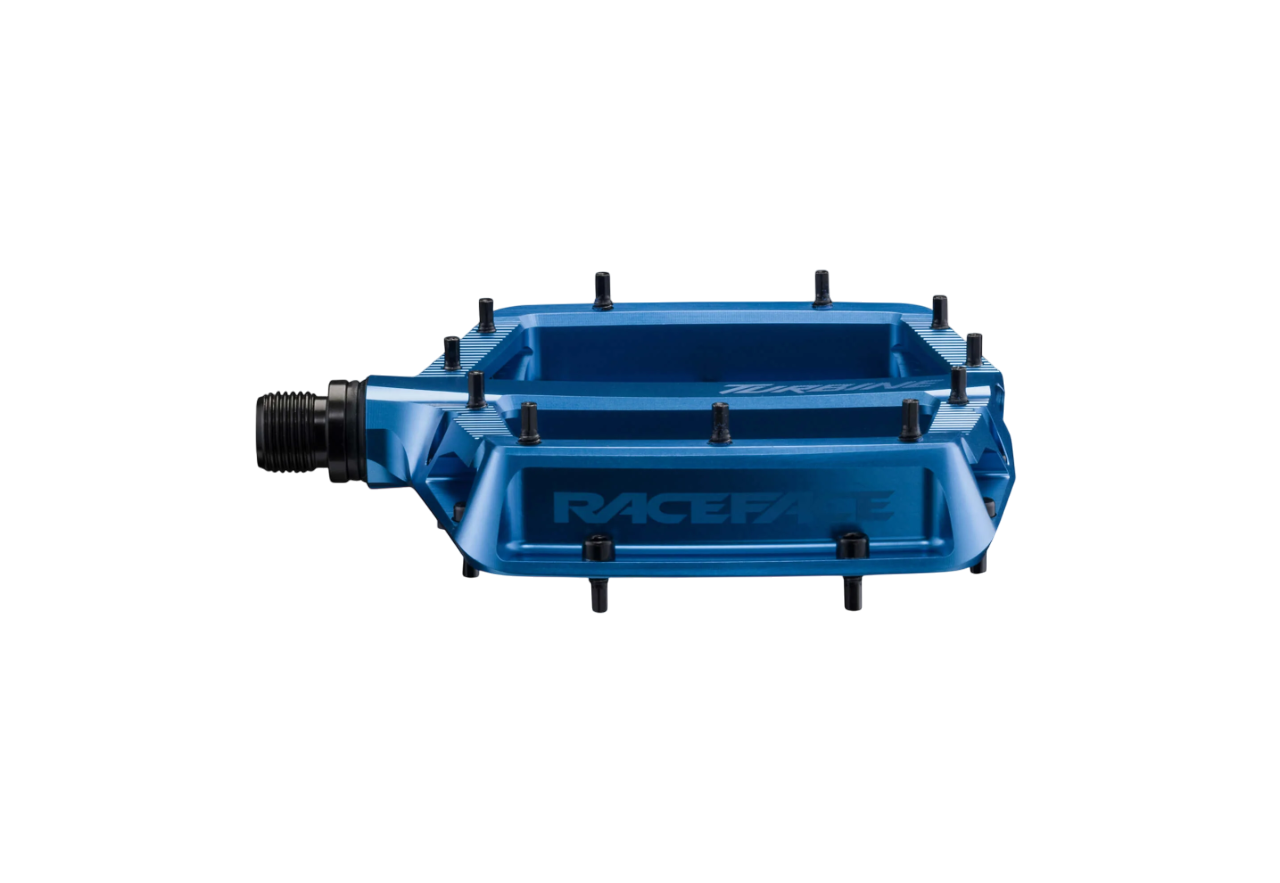 Race Face Turbine Flat Pedal - Blue