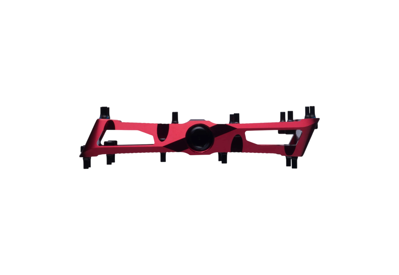 Race Face Turbine Flat Pedal - Red
