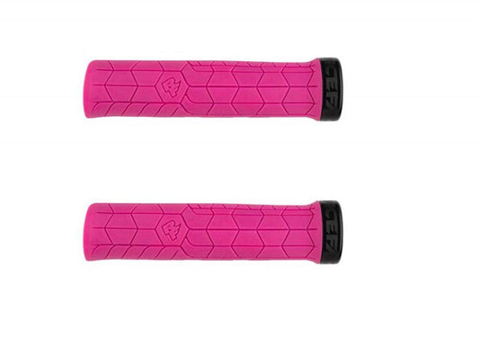 Race Face Getta Grips - Magenta Magenta Black Clamp - 30mm