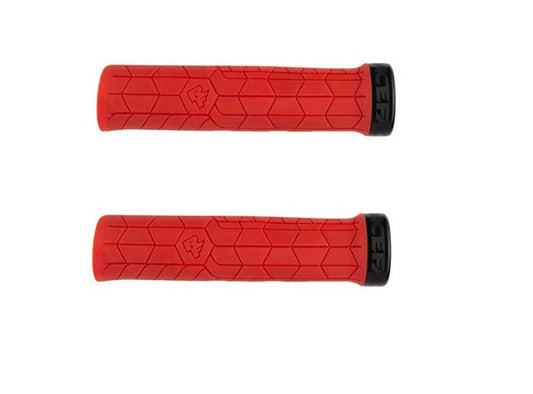 Race Face Getta Grips - Red Red Black Clamp - 30mm