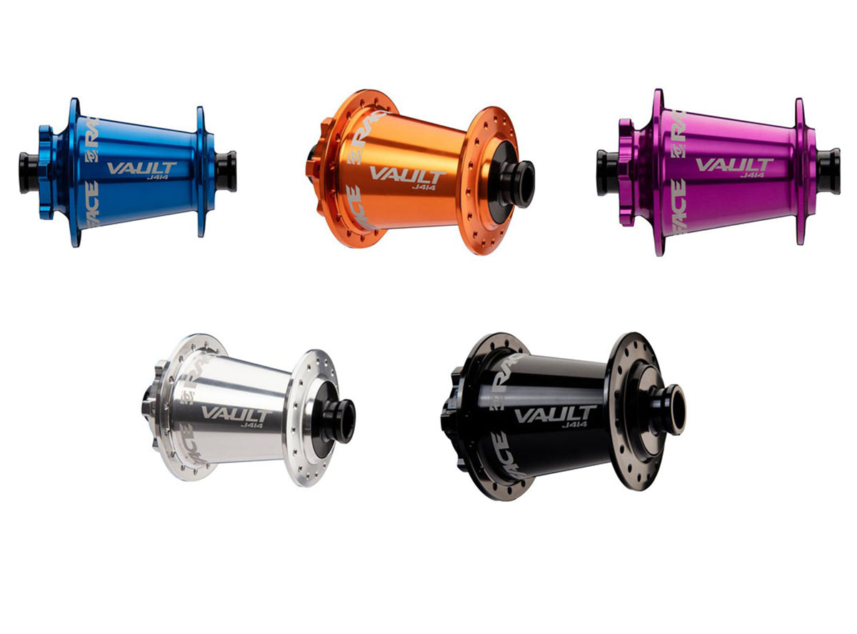 Race Face Vault J-Bend MTB Disc Hub - Front - Boost - Black Black 15x110mm 32h