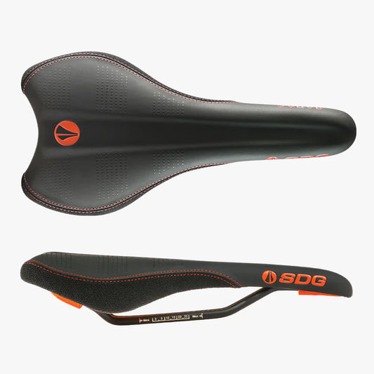 SDG Radar CroMo MTB Saddle - Black-Orange