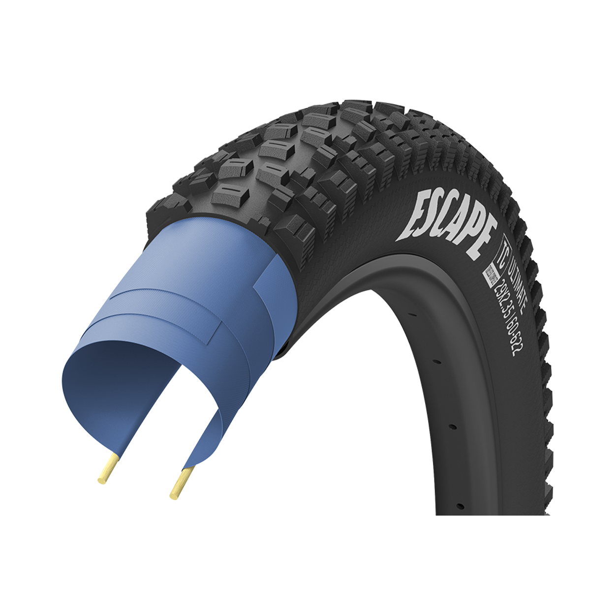 Goodyear Escape Ultimate 27.5" Folding Enduro Tire - Black