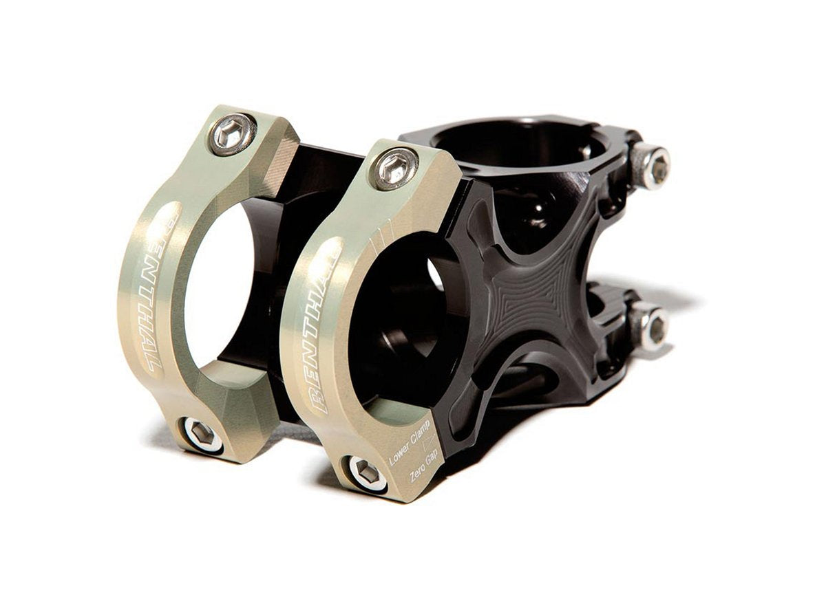 Renthal Apex 31.8 MTB Stem - Black-Gold Black - Gold 1.1/8" 31mm