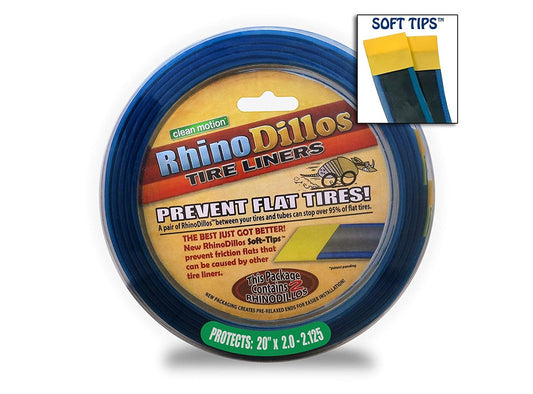 Rhinodillos Tire Liner - 20" - Green Green Pair - 20 x 2.125"