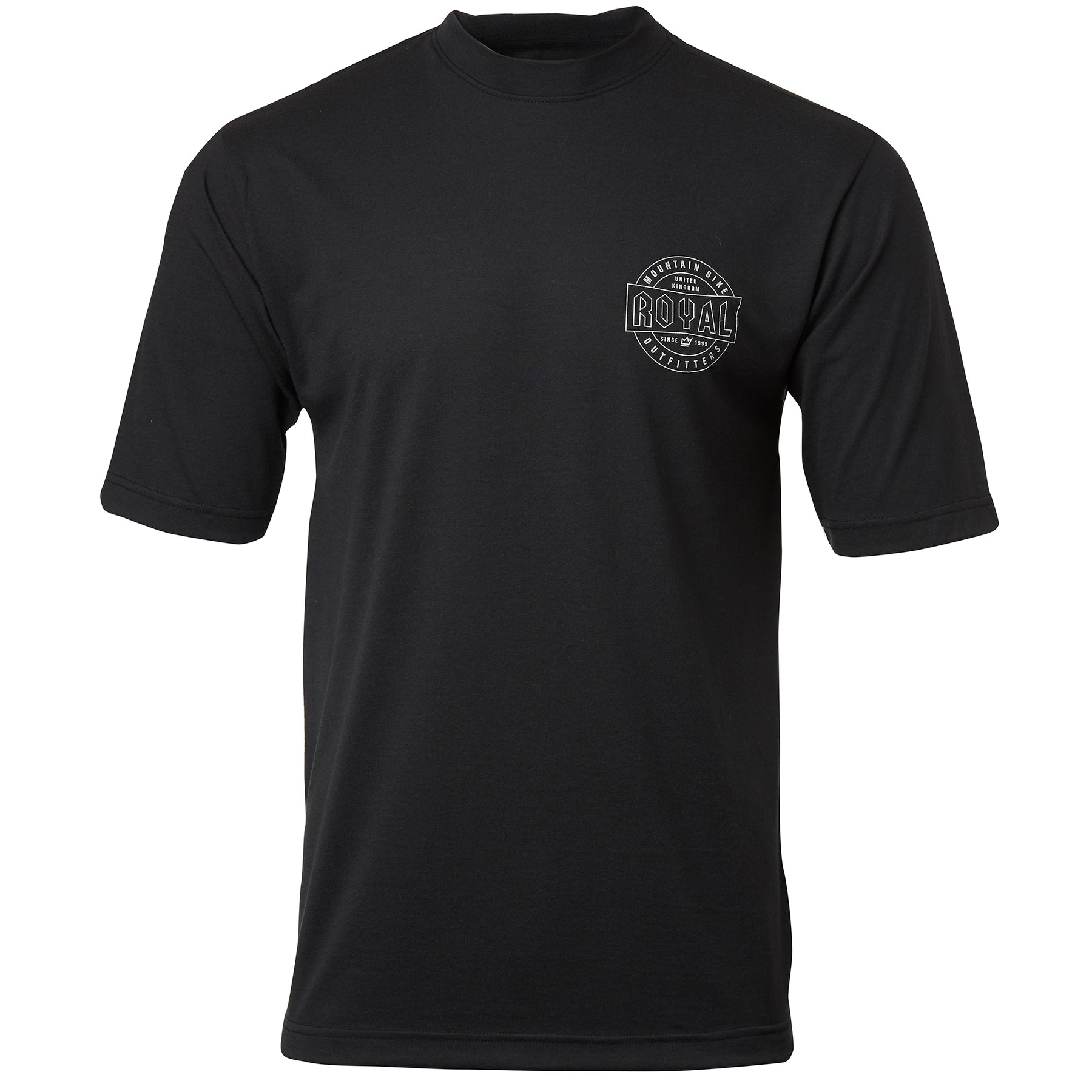 Royal Core Short Sleeve MTB Jersey - Outfitters - Black Heather - 2022 Black X-Small