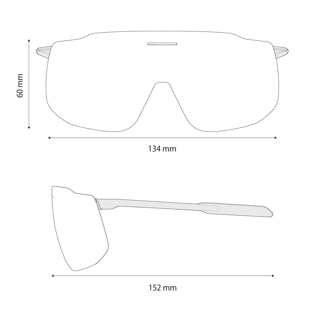 Shimano S-Phyre Sl RS Sunglasses - Off Road Lens - Black Sapphire