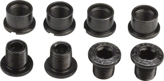Race Face Chainring Bolt/Nut Pack Black 4 Pack