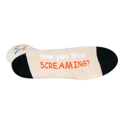SockGuy Classic 3" Cuff Sock - Screamin