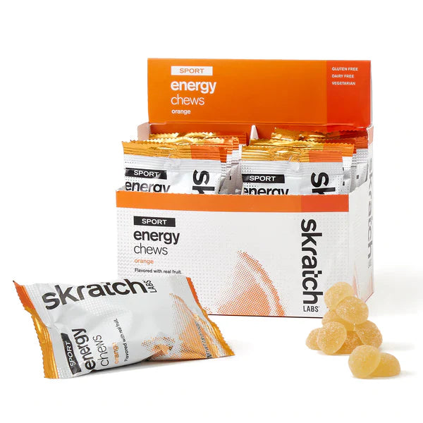Skratch Labs Sport Energy Chews - Orange Orange 10 Pack