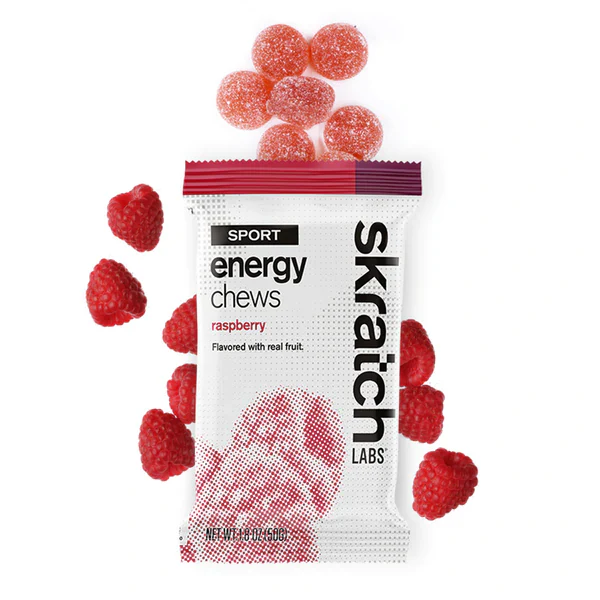 Skratch Labs Sport Energy Chews - Raspberry