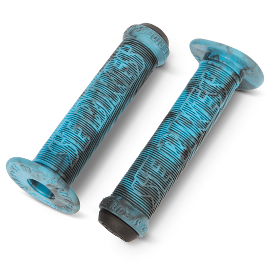 SE Bikes Life BMX Grips - Blue Swirl Blue Swirl