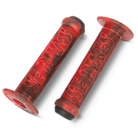 SE Bikes Life BMX Grips - Red Swirl Red Swirl