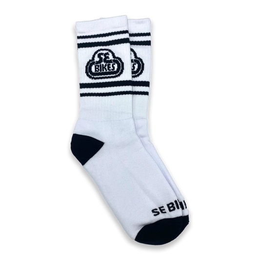 SE Bikes Logo Socks - White