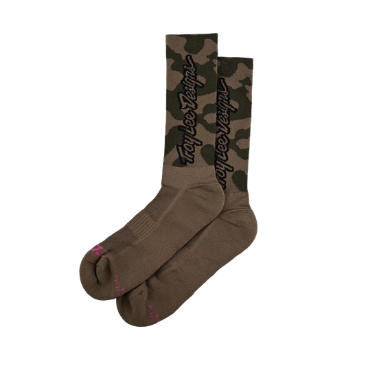 Troy Lee Designs Performance Sock - Scrubland - Olive