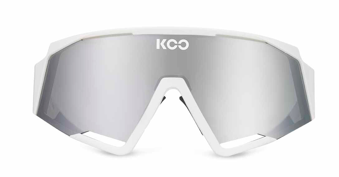 Koo Spectro Performance Sunglasses - White-Silver