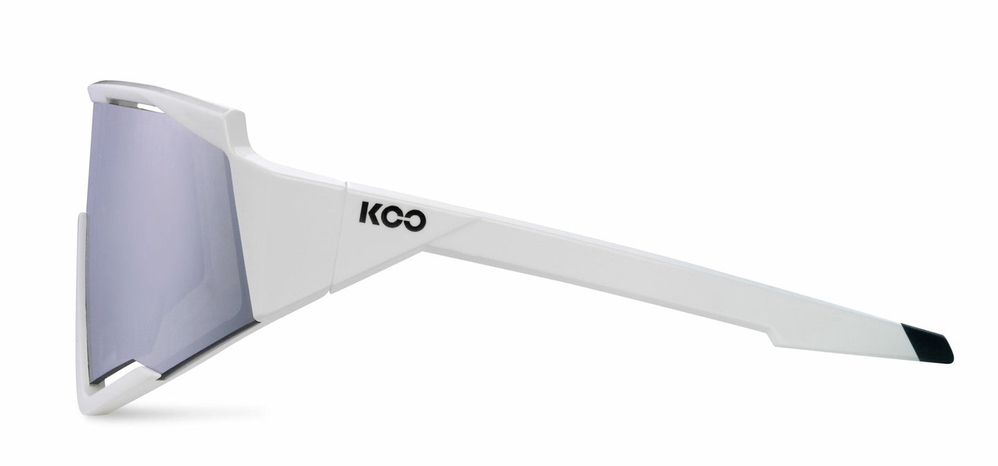 Koo Spectro Performance Sunglasses - White-Silver