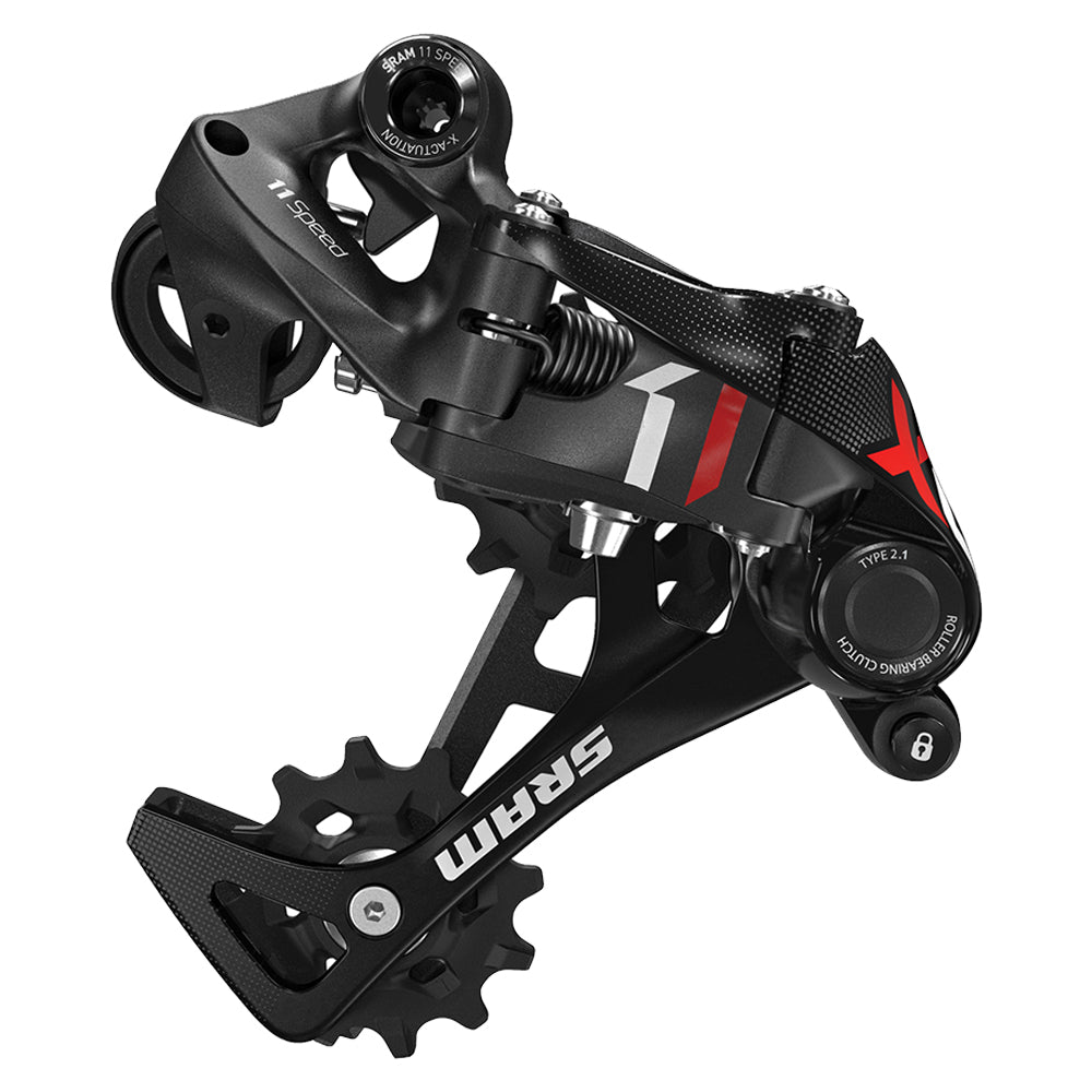 SRAM X01 Type 2.1 11 Spd MTB Rear Derailleur Black Medium Cage