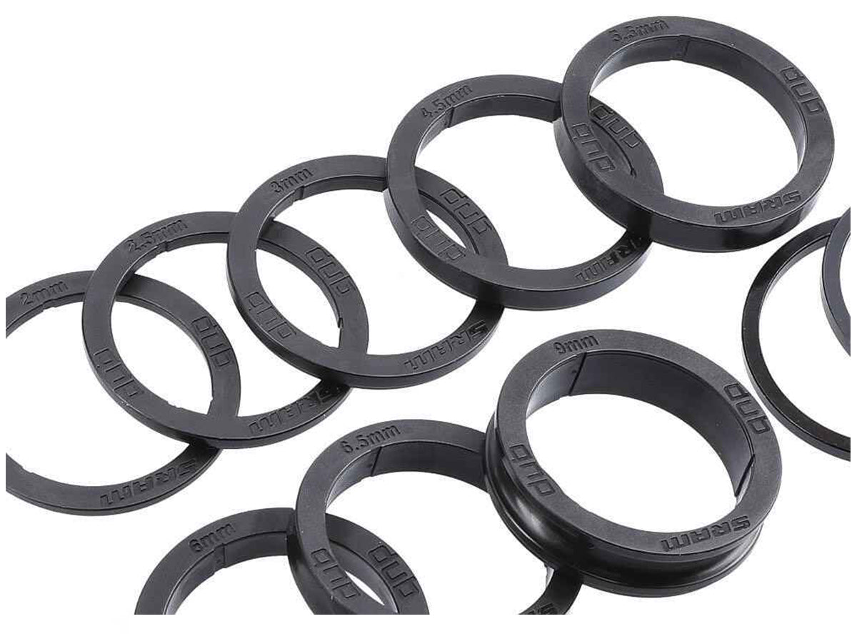 SRAM DUB MTB/Road Spacer Kit V3 Black 17pc