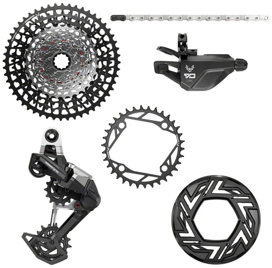 SRAM Eagle 90 DUB 12 Spd E-Bike Groupset - 104 BCD