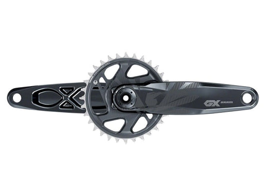 SRAM GX Eagle SuperBoost DUB 12 Spd Crankset - Lunar Lunar 165mm - 32t