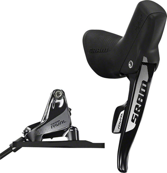 SRAM Rival 22 Flat Mount Hydraulic Disc Brake and Rear Shifter Black Rear - 1800mm Hose - No Rotor