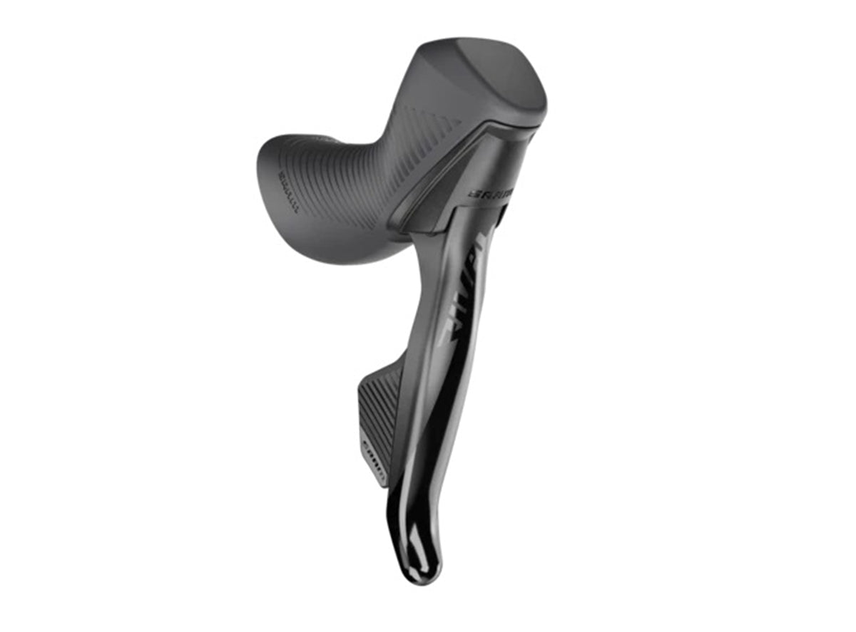 SRAM Rival eTap AXS HRD Shift/Brake Lever and Hydraulic Disc Caliper - Front - Black Black Left Hand - Flat Mount