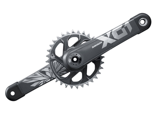 SRAM X01 Eagle SuperBoost+ 12 Spd MTB Crankset - Lunar-Polar Lunar - Polar 165mm - 32t