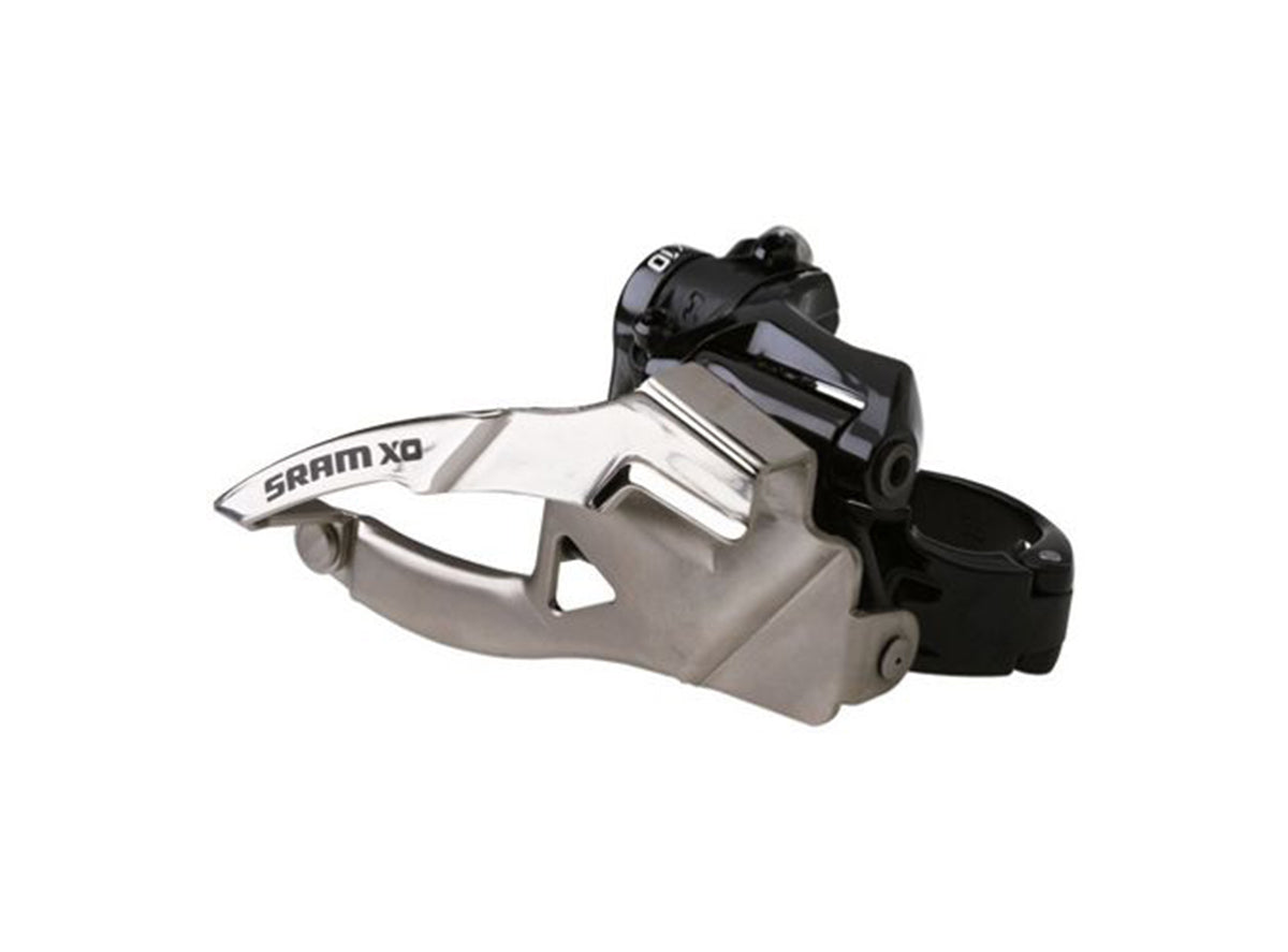 SRAM XX 2x10 Front Derailleur Silver 34.9mm Low Clamp - Top Pull