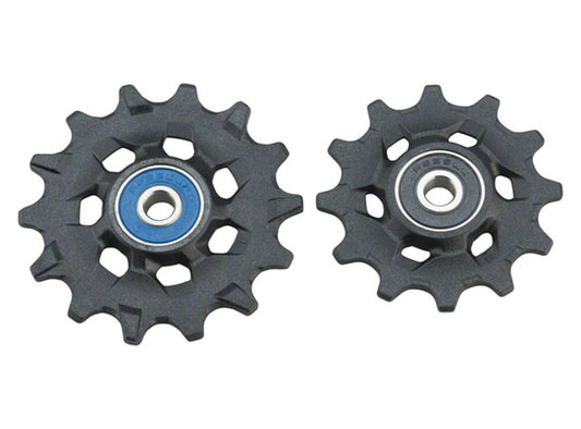 SRAM XX1/X01/GX Eagle Ceramic Pulleys Black