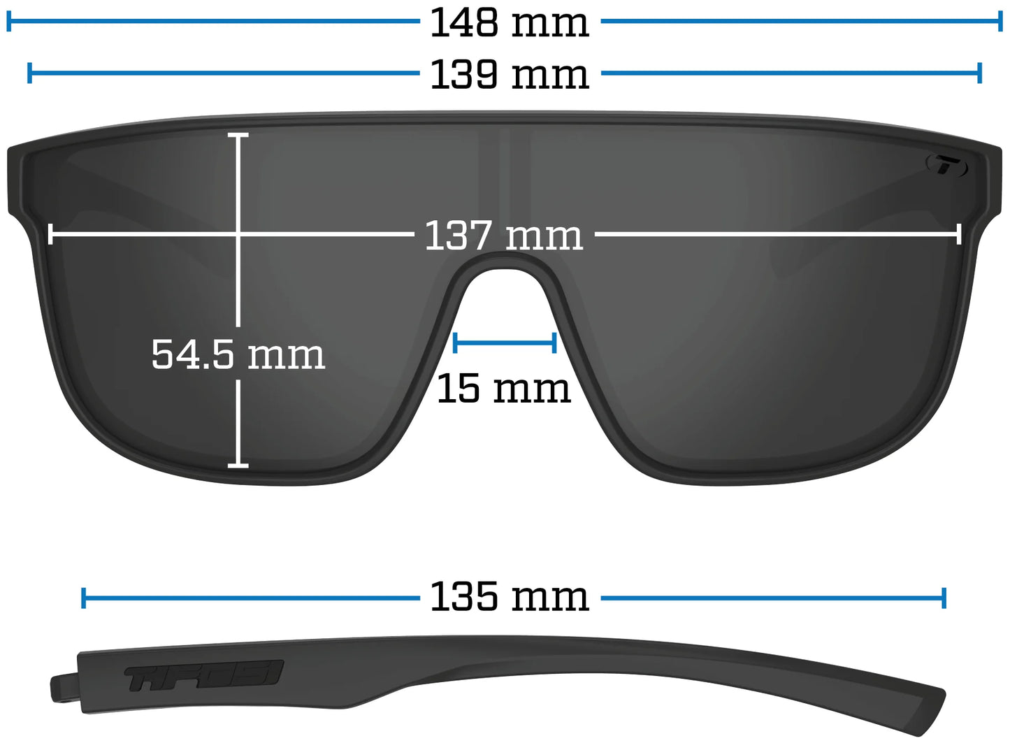 Tifosi Sanctum XL Sunglasses - Plum Crazy