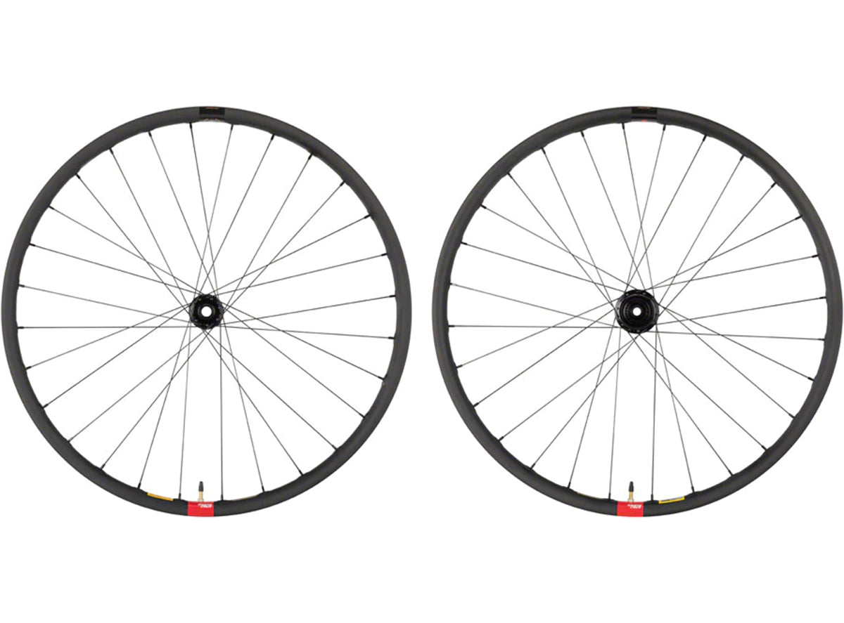 Santa Cruz Reserve 22/i9 Torch 700c Carbon Gravel Wheelset Black 15x100mm Front & 12x142mm Rear - Shimano HG11 Center Lock