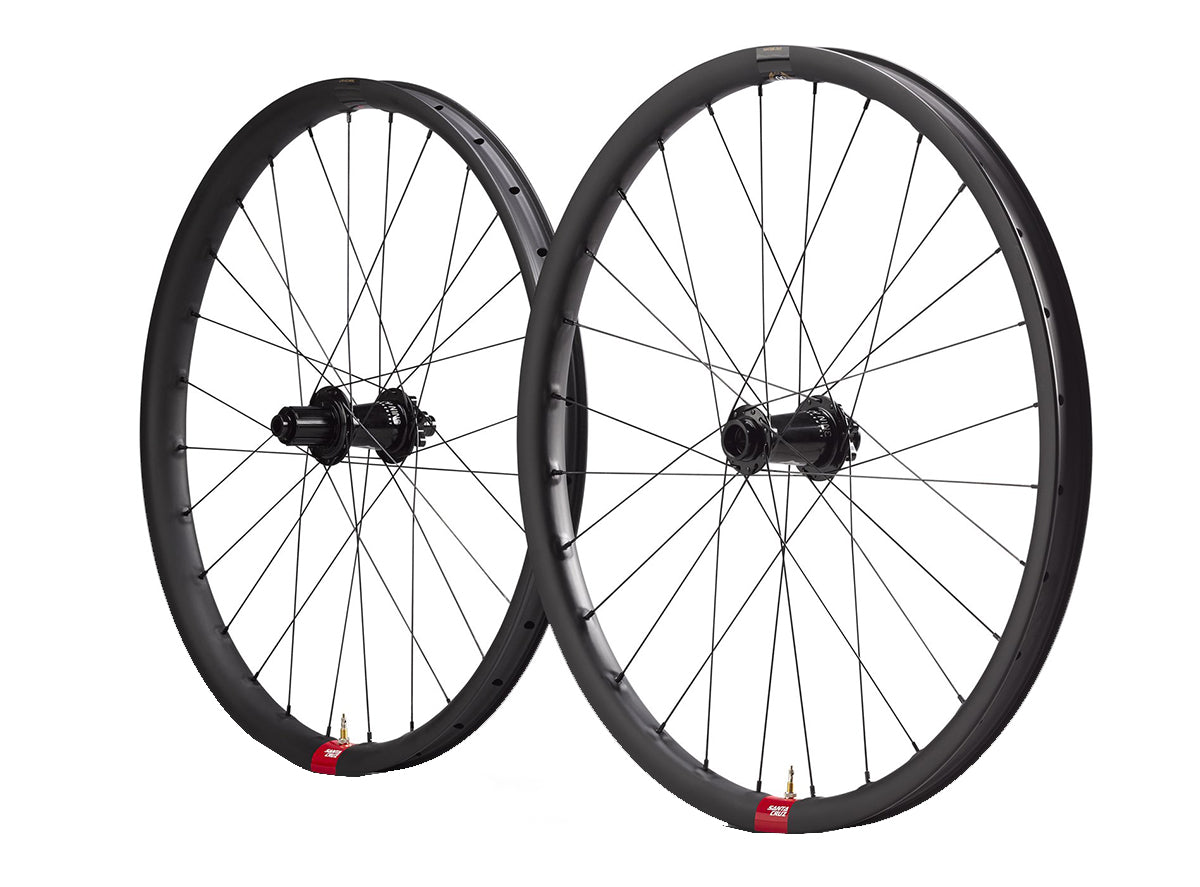 Santa Cruz Reserve 30/i9 Hydra 29" Carbon MTB Wheelset Black 15x110mm Front & 12x148mm Rear - MicroSpline Centerlock