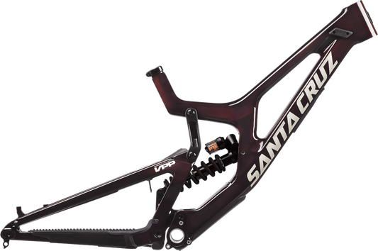 Santa Cruz V10 Carbon CC 27.5 Full Suspension Frame - Oxblood - 2022 Oxblood Small