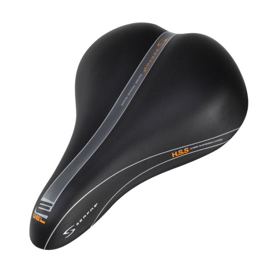 Serfas Reactive E-Gel Saddle - Womens - Black Black