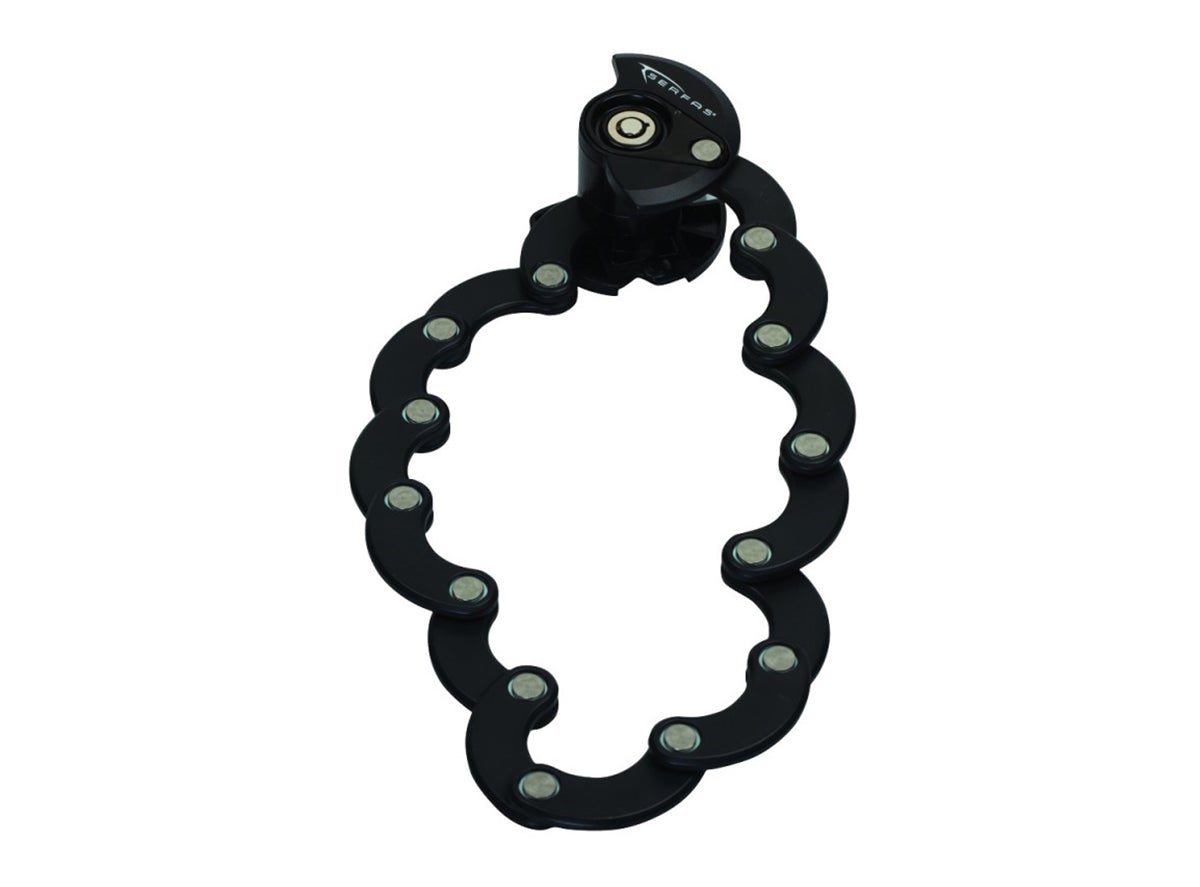 Serfas The Puck Folding Lock - Black Black