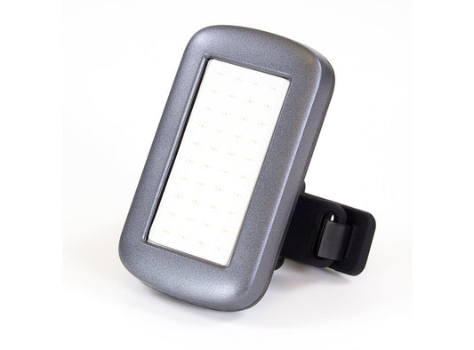 Serfas Flat Panel USB LED Tail Light - Gray Gray