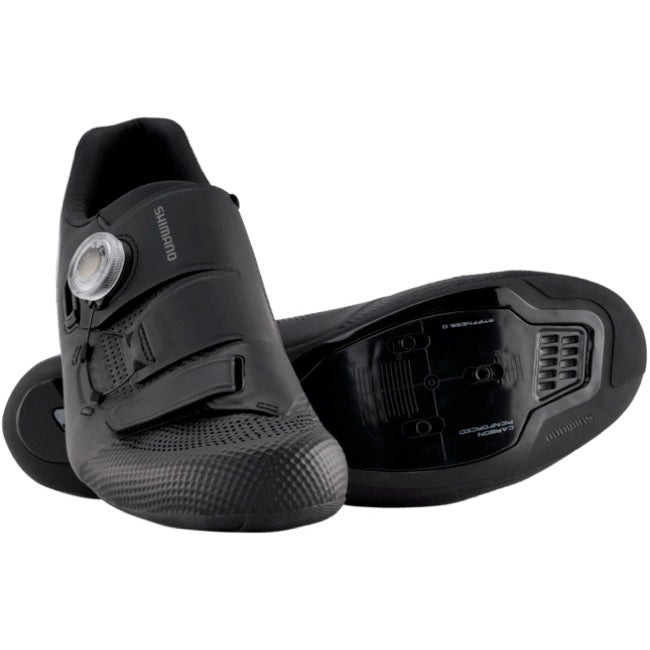 Shimano RC502 Road Shoe - Wide - Black - 2024