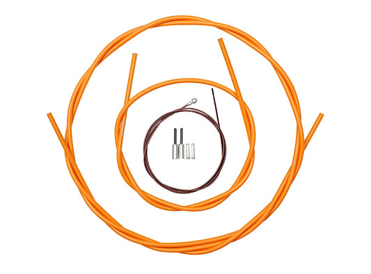 Shimano Dura-Ace 9000 Road Polymer Brake Cable Set - Orange Orange 1.6 x 2000mm