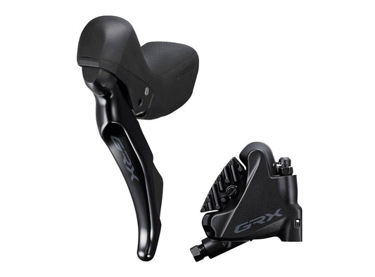 Shimano RX400 GRX Complete Shifter/Brake - Gravel Bike - Black Black Left Hand - Front - For 160mm Rotor