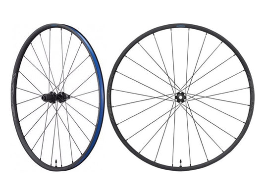 Shimano RX570 700c Tubeless Gravel Specific Disc Wheelset Black 12x100mm/12x142mm E-Thru Axle - 24h - Centerlock
