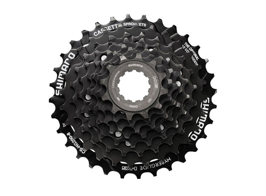 Shimano Tourney TX HG200 8 Spd MTB Cassette Black 12-32t