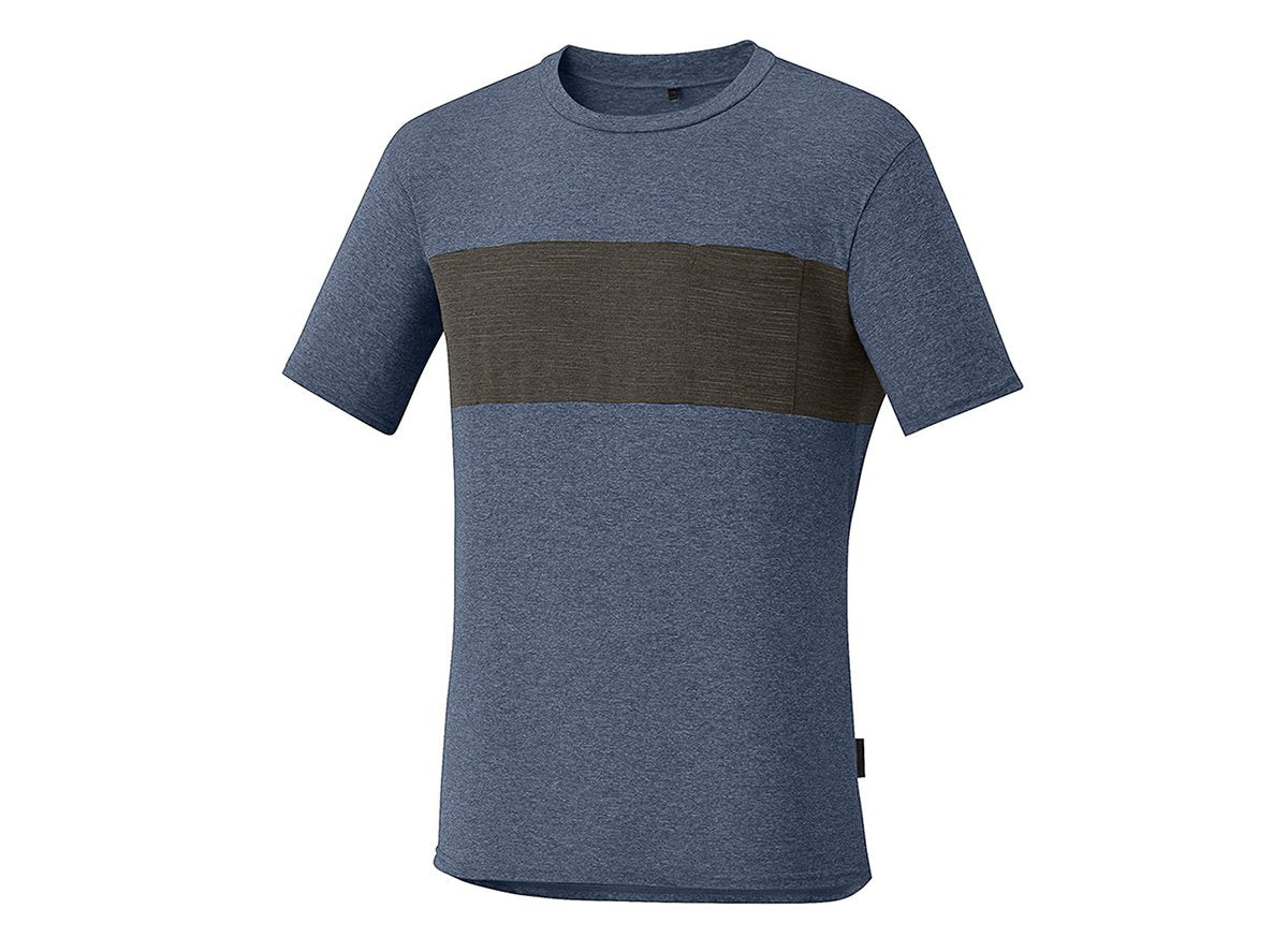 Shimano Transit Tee - Navy Navy Large