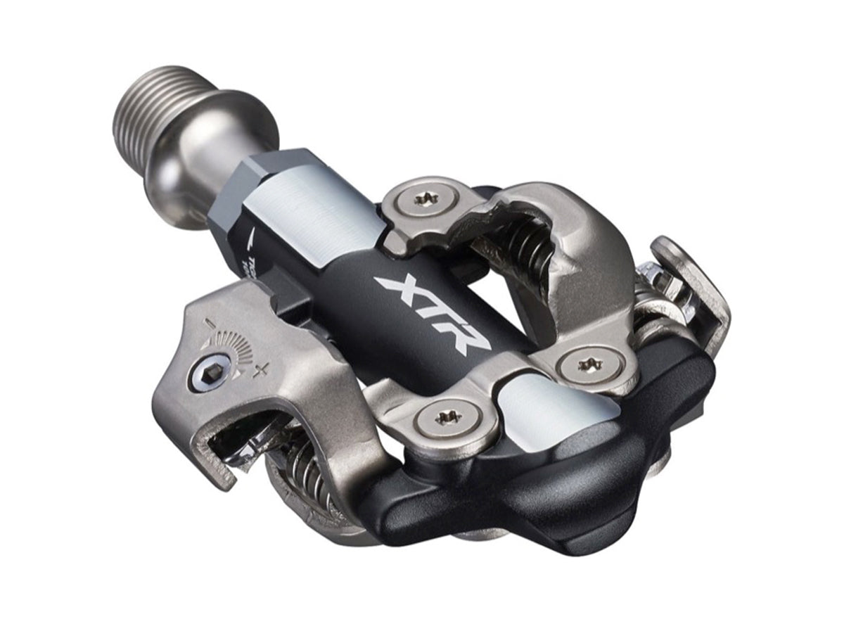 Shimano XTR M9100 SPD Pedal - 3mm Short 52mm Black 52mm - (Shortest) Pair